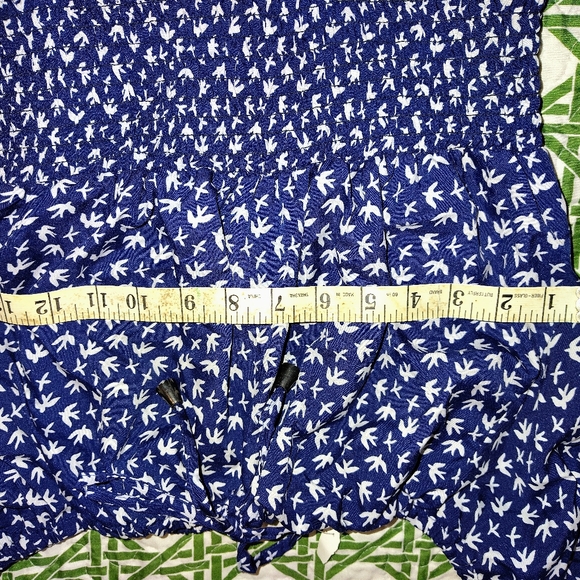 Ana & Rosa blue white bird dress - Picture 8 of 9